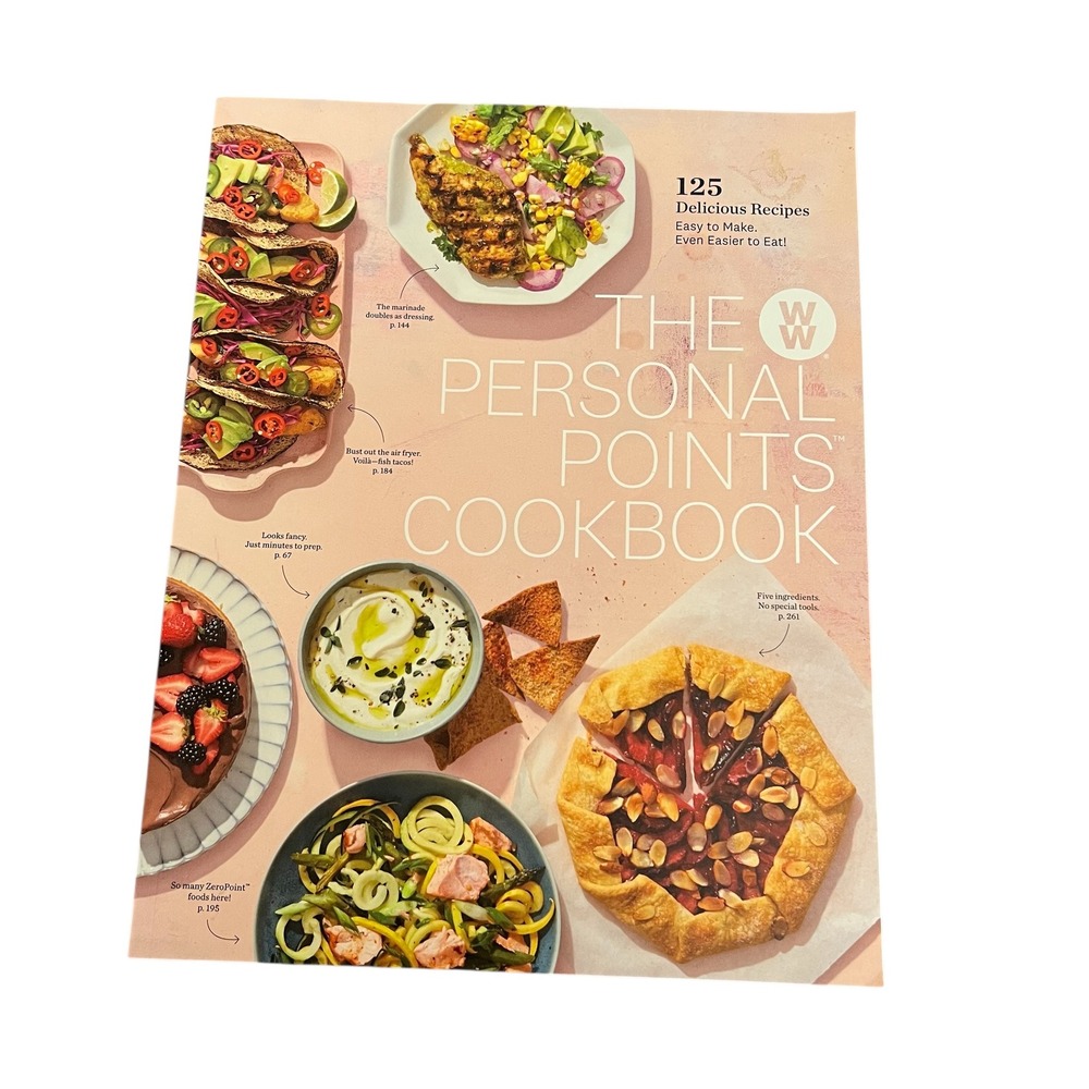 WW The Personal Points Cookbook 125 Delicious Recipes Weight Loss Healthy